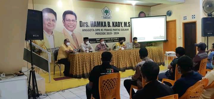 Konsolidasi Tim, Hamka B Kady Silaturrahmi Dengan Tim Sahabat HBK LBK Kabupaten Takalar
