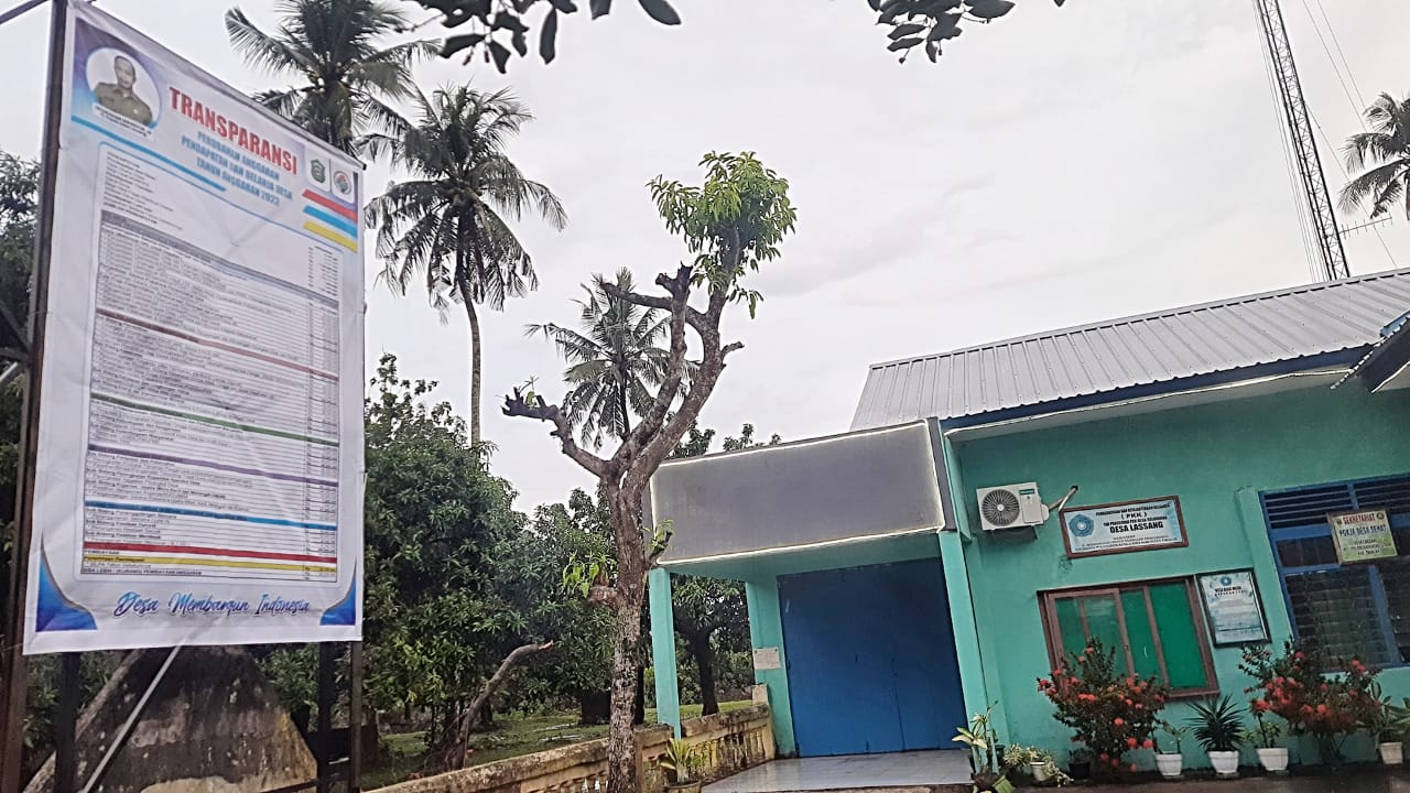 Plt Desa Lassang Sangat Transparan Dalam Mengelola Anggaran Desa Tahun 2022
