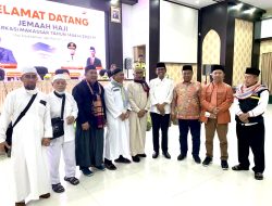 Tiba di Tanah Air, Pj Bupati Jemput Langsung Jamaah Haji asal Takalar di Asrama Sudiang
