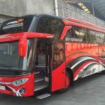 Harga sewa bus di kota Padang terbaru